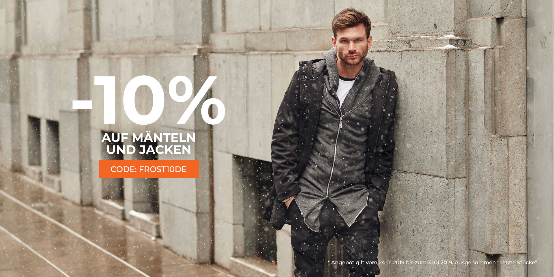 Dem Winter trotzen-> warme Jacken und Mäntel mit einem 10% Rabatt!