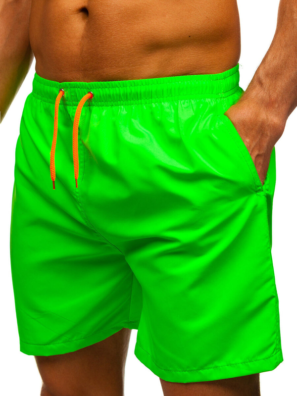 Herren Kurzehose Badeshorts Grün Bolf HN123