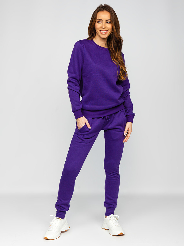 Damen Sportanzug Violett Bolf 0001