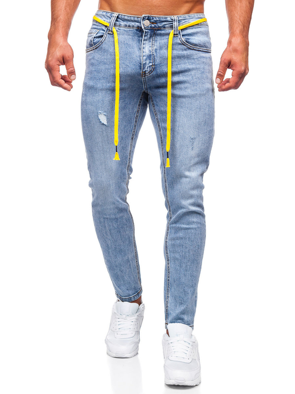 Herren Jenshose regular fit Blau Bolf KX568