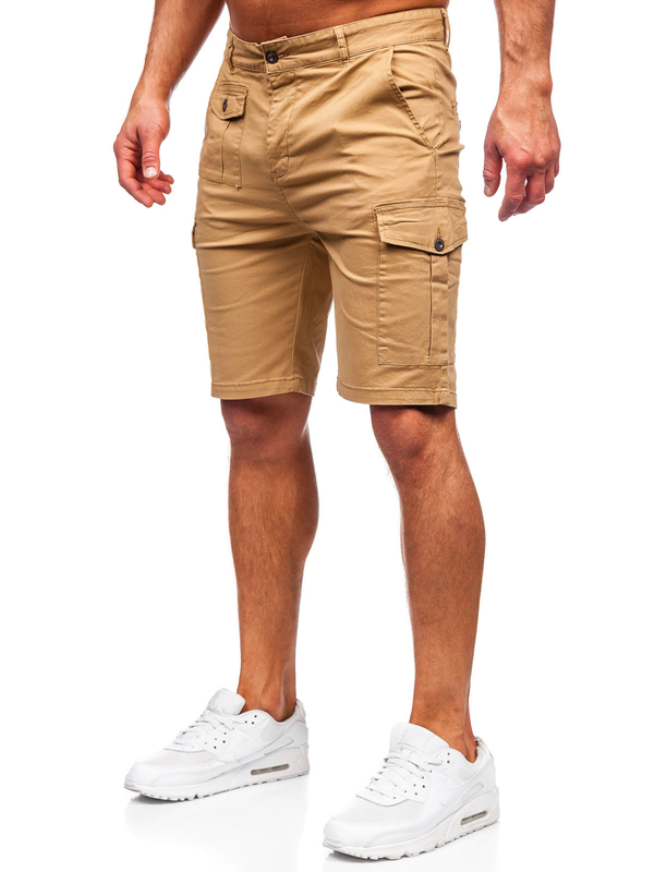 Herren Kurze Hose Cargohose Sportshorts Camel Bolf MP0188K