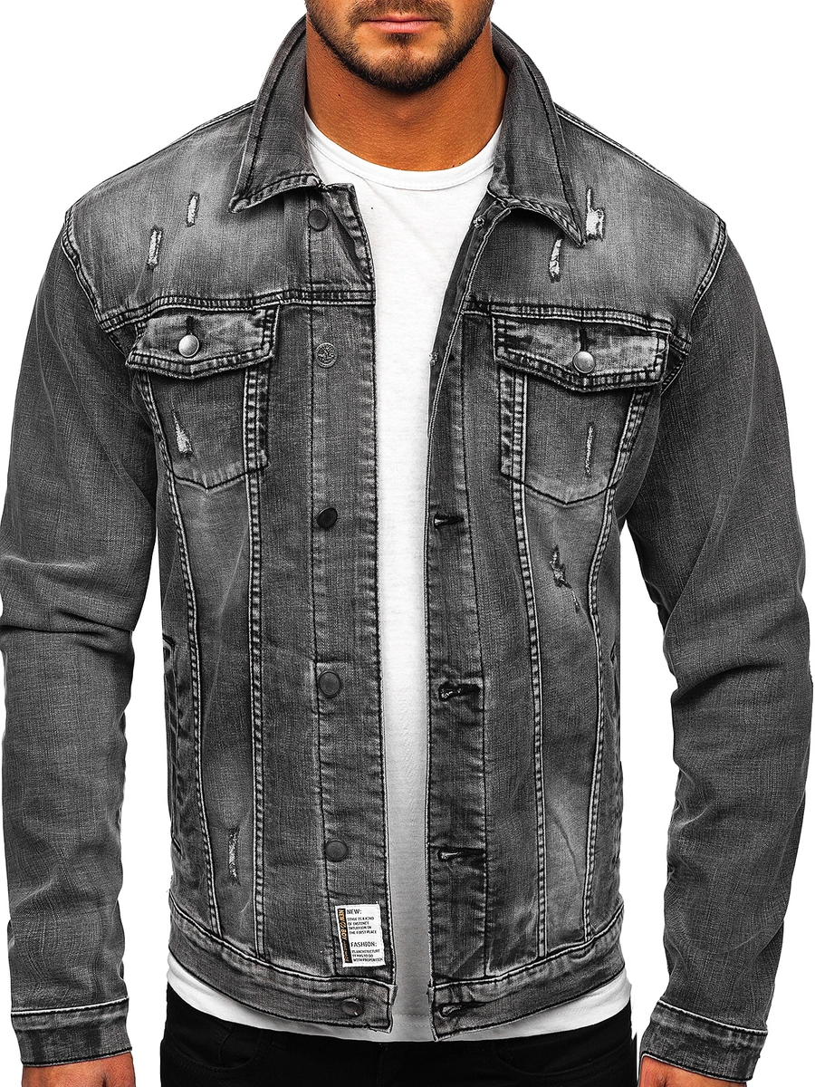 H&m Jacke Jeansjacke Herren H&m Jeansjacke Herren Graue