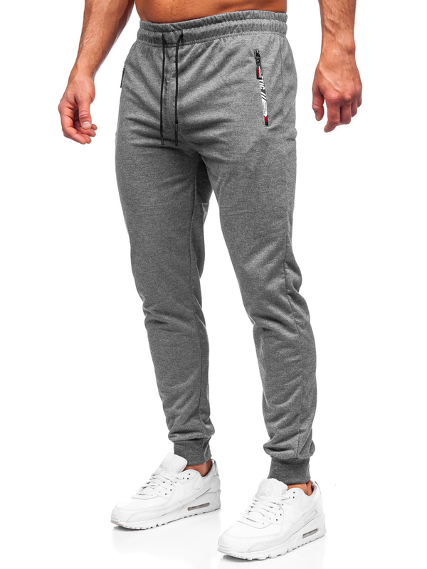 Herren Hose Jogger Pants Anthrazit Bolf JX5006