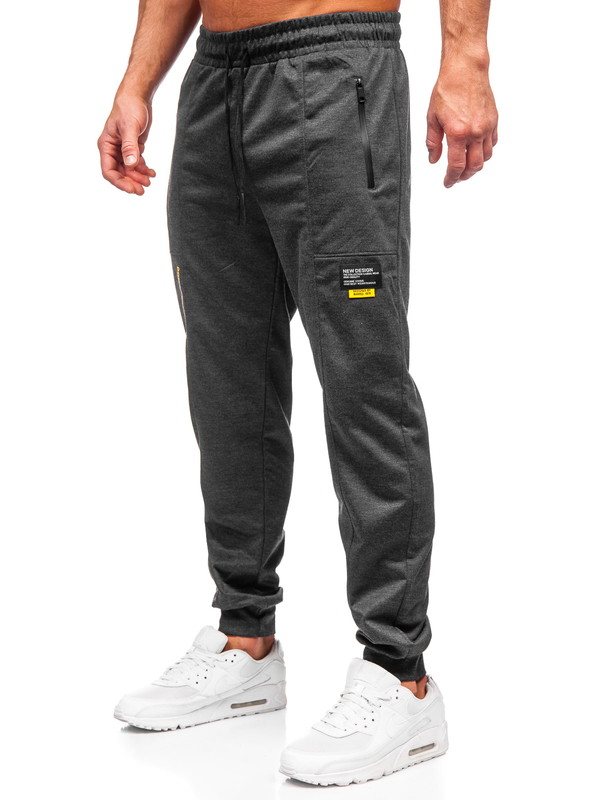 Herren Sporthose Joggers Anthrazit Bolf JX6333