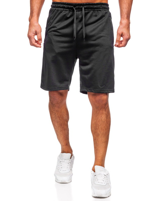 Herren Kurze Sporthose Schwarz Bolf 8K1551