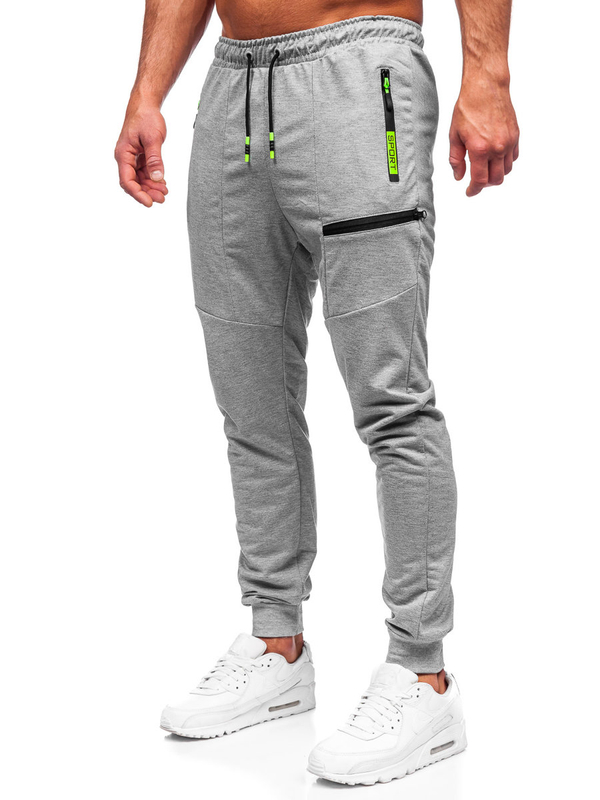 Herren Hose Jogger Pants Grau Bolf K10353