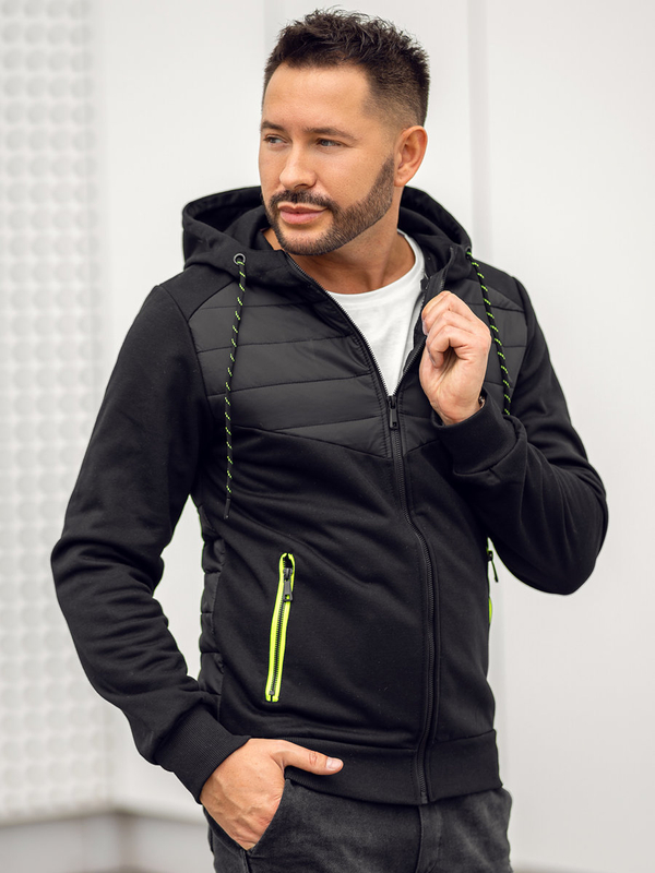 Bolf Herren Übergangsjacke Schwarz KS2149