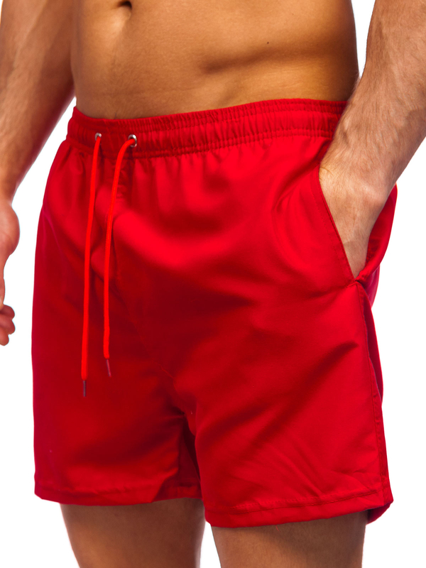 Herren Shorts Badehose Weinrot Bolf YW02001