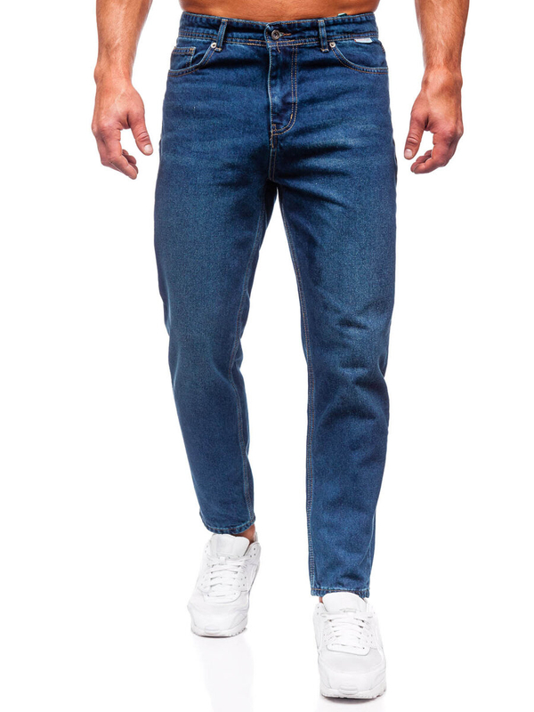Herren Jeanshose regular fit Dunkalblau Bolf GT21