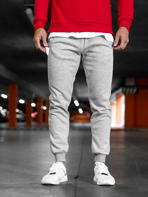 Herren Hose Jogger Pants Grau Bolf XW01-B