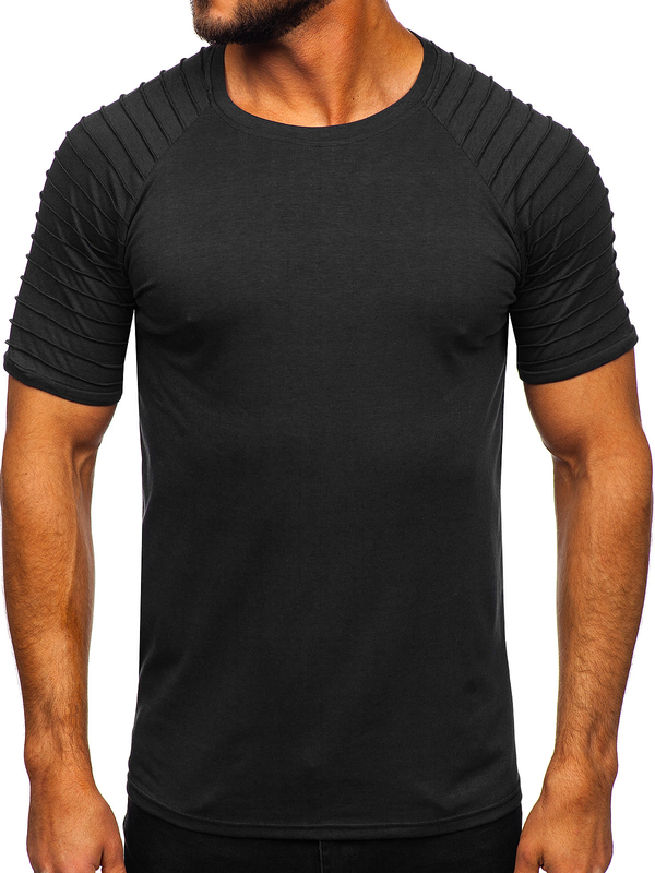 Herren T-Shirt Schwarz Bolf 8T88