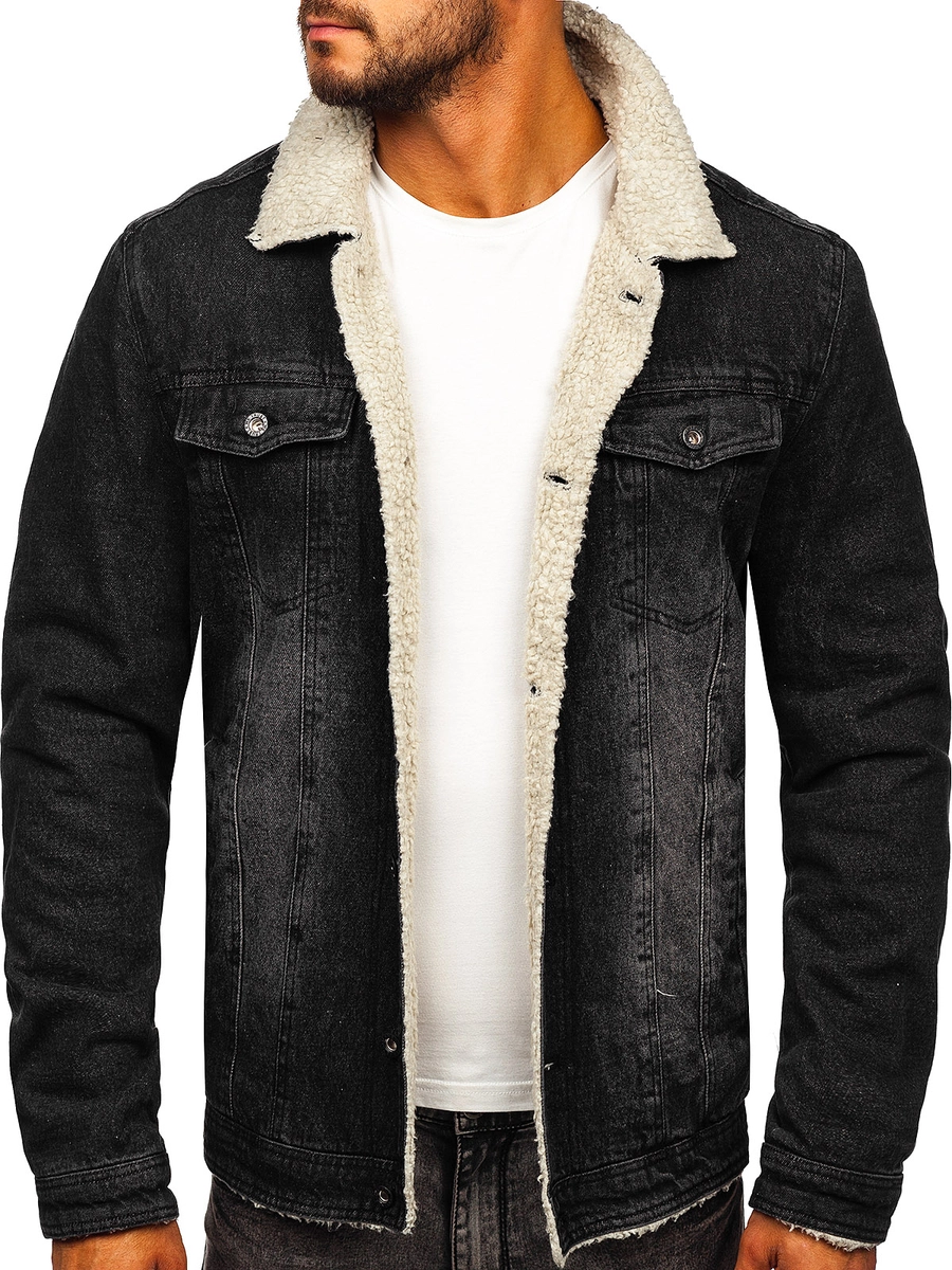 Herren Jeansjacke Jeans Jacke Mit Fell Jeansjacke Herren Levis