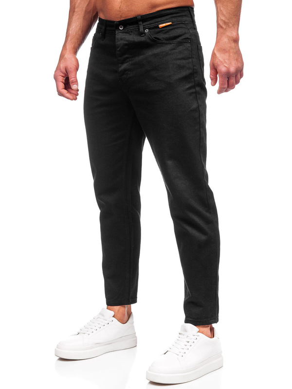 Herren Stoffhose Schwarz Bolf GT