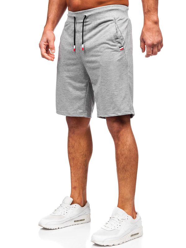 Herren Kurze Sporthose Grau Bolf 8K1502