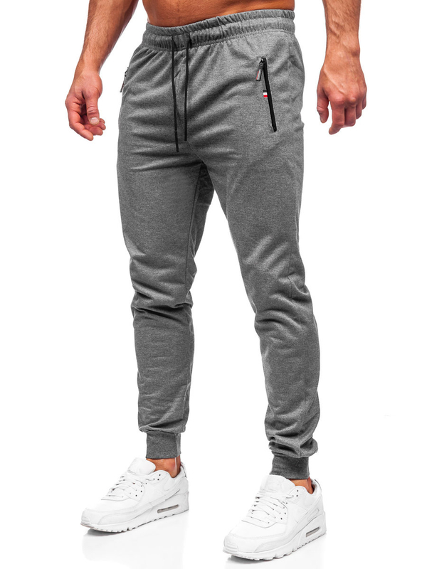 Herren Hose Jogger Pants Anthrazit Bolf JX5001