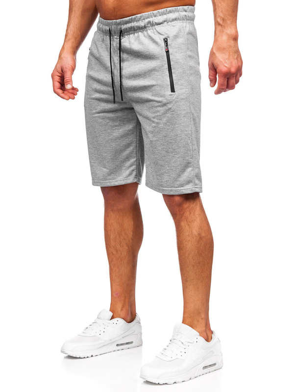 Herren Kurze Sporthose Grau Bolf JX822