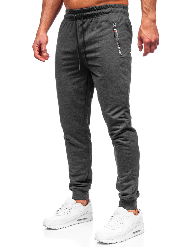 Herren Hose Jogger Pants Schwarzgrau Bolf JX5003