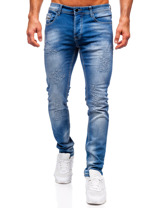 Herren Jeanshose slim fit Blau Bolf MP0009B