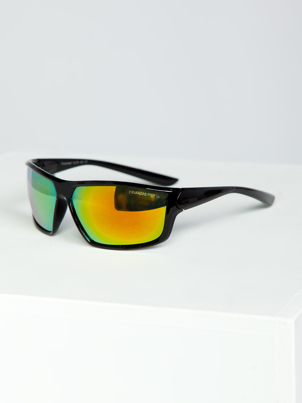 Sonnenbrille Schwarz-Gold Bolf PLS7