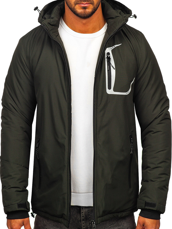 Herren Winterjacke Khaki Bolf HKK2025