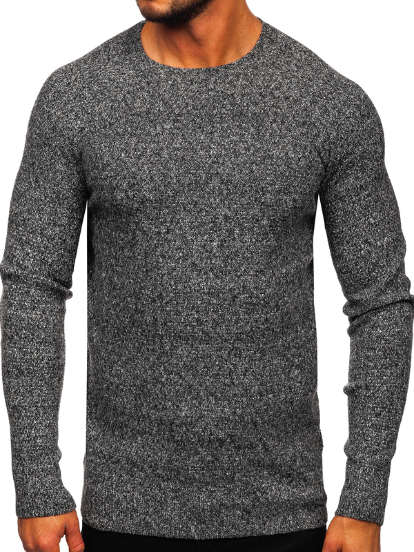 Herren Pullover Grau Bolf H1810