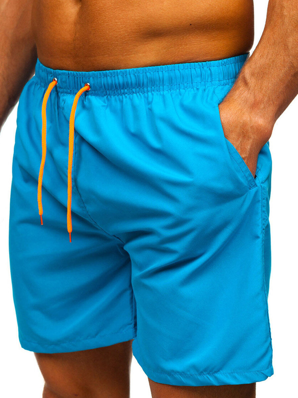 Herren Kurzehose Badeshorts Blau Bolf HN123