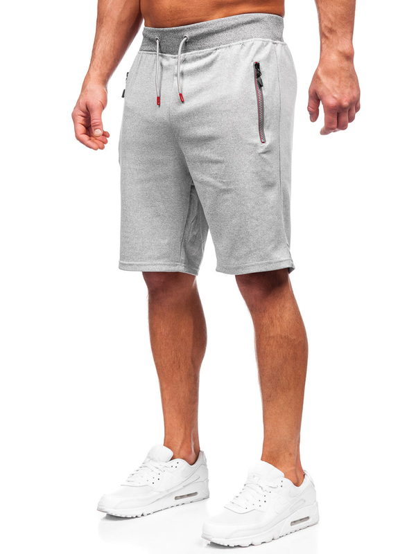Herren Kurze Sporthose Grau Bolf 8K298