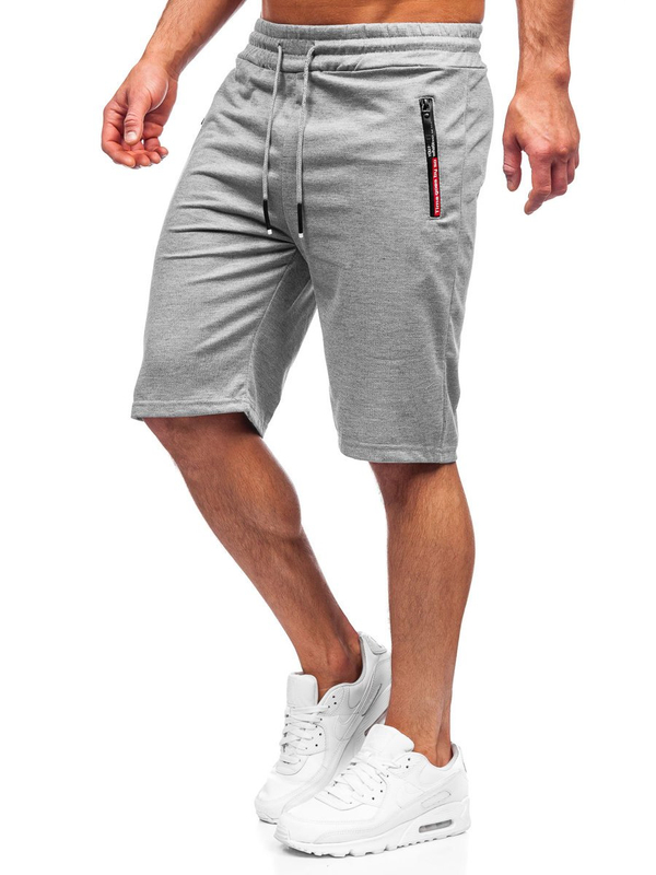 Herren Kurze Sporthose Grau Bolf JX511