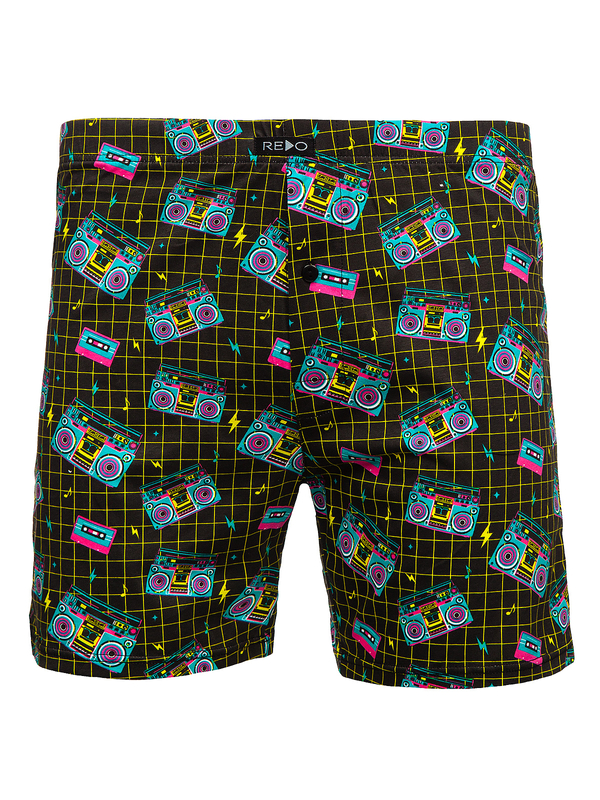 Herren Baumwoll Boxershorts Rosa Bolf 1BB162