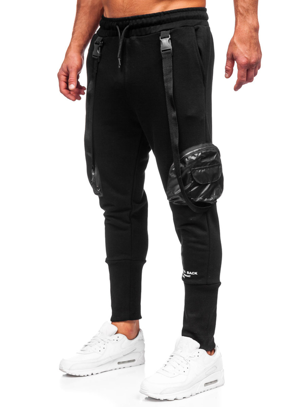 Herren Jogger Pants Cargohose Schwarz Bolf Bolf 6583