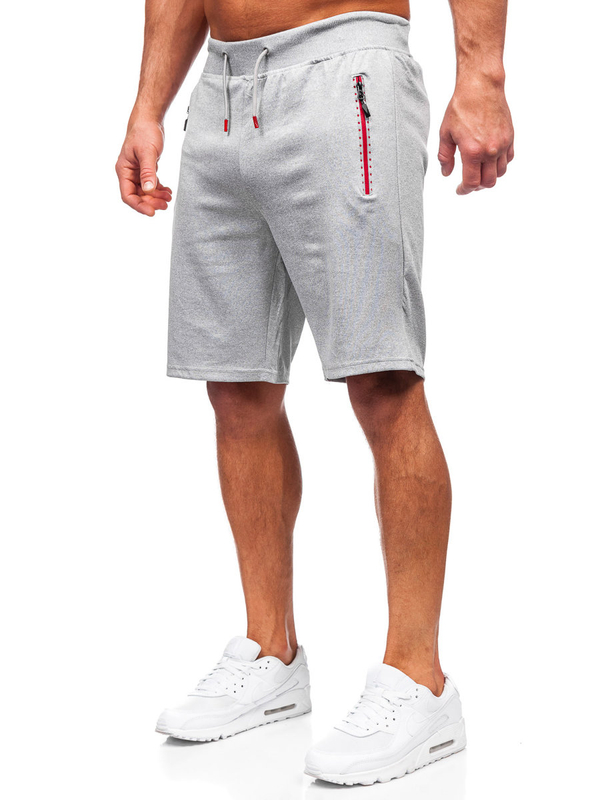 Herren Kurze Sporthose Grau Bolf 8K297