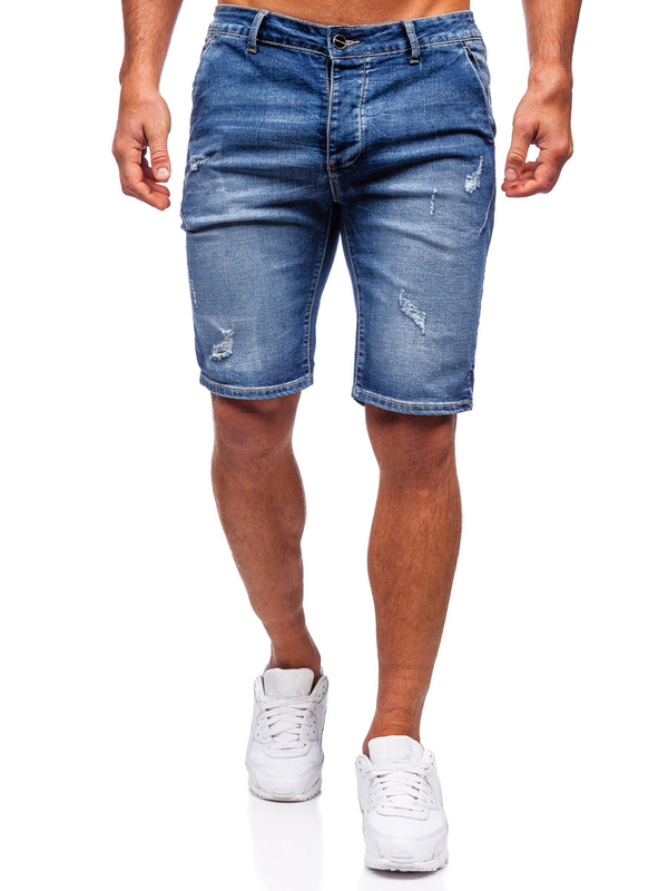 Herren Kurze Jeanshose Blau Bolf MP0042B