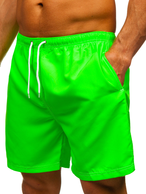 Herren Kurzehose Badeshorts Grün Bolf HN101