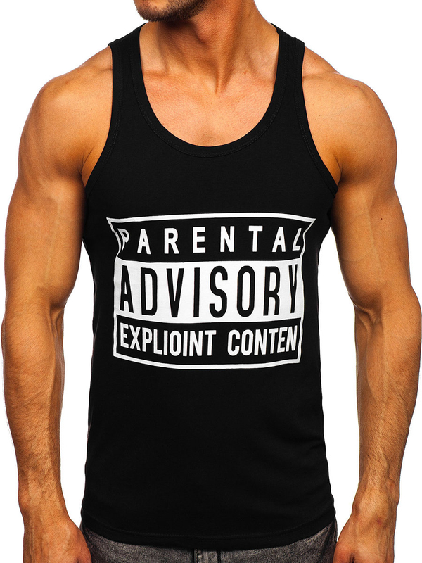 Bolf Tank Top Boxing T-Shirt Schwarz 14855