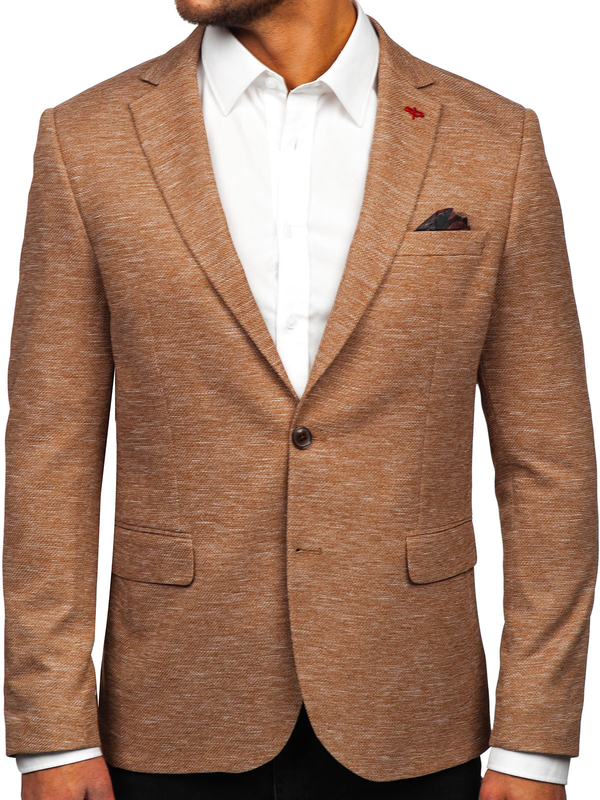 Herren Sakko casual Camel Bolf 09