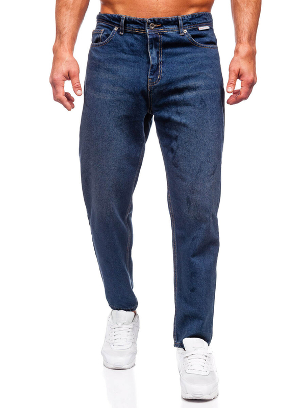 Herren Jeanshose regular fit Dunkalblau Bolf GT27