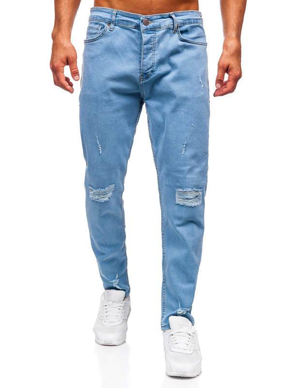 Herren Jeanshose slim fit Blau Bolf 6580