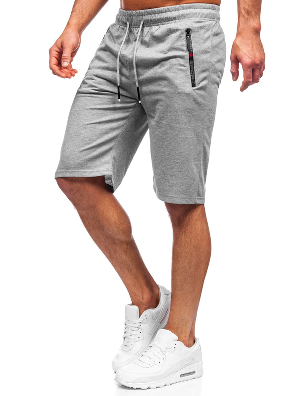 Herren Kurze Sporthose Grau Bolf JX505