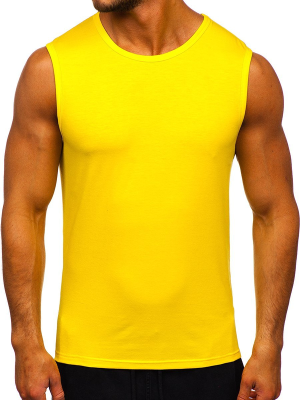 Herren Tank Top Gelb-Neon Bolf 99001
