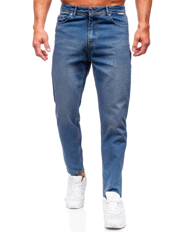 Herren Jeanshose regular fit Blau Bolf GT26