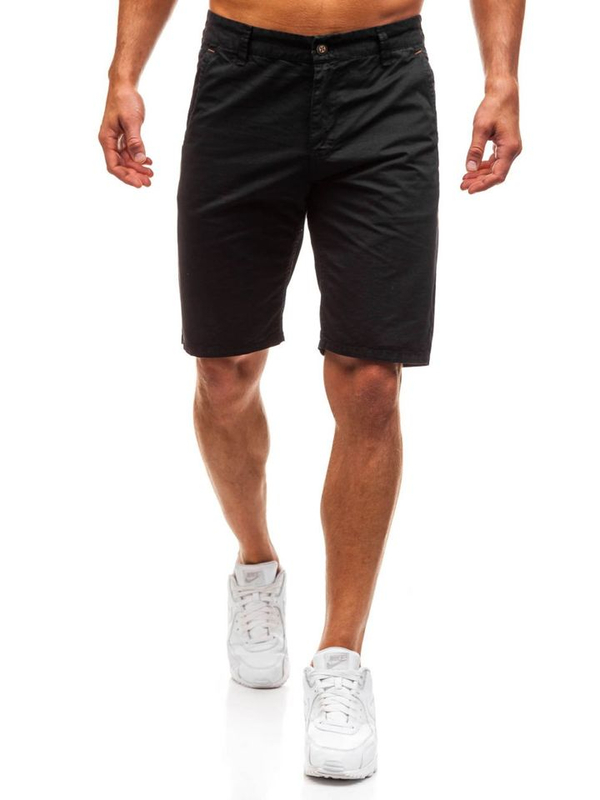 Herren Kurze Hose Schwarz Bolf 3041