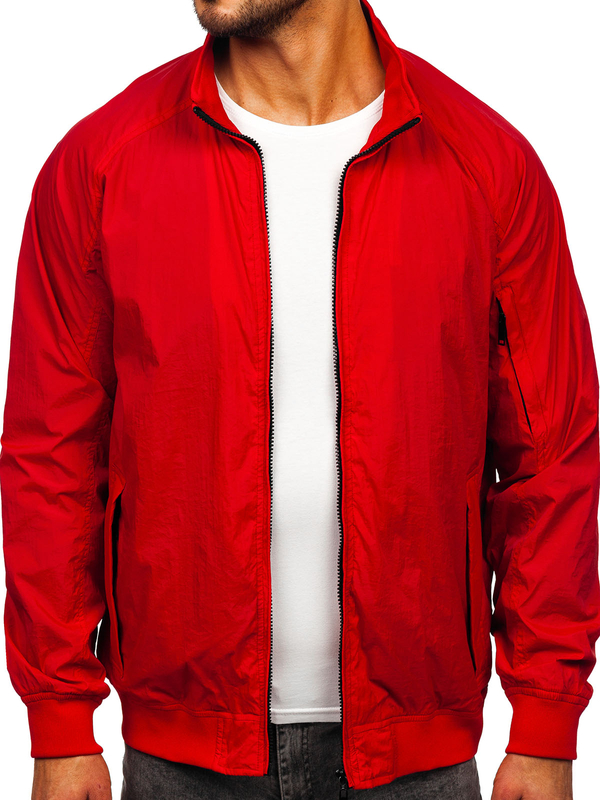 Herren Übergangsjacke Rot Bolf 5M3212