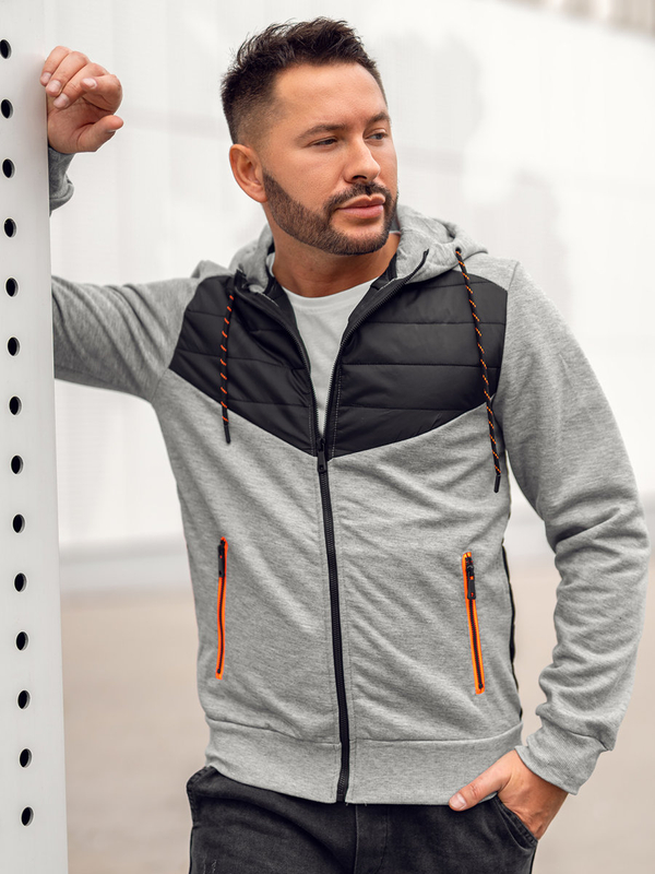 Bolf Herren Übergangsjacke GrauKS2149