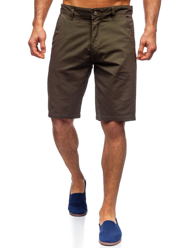 Herren Kurze Hose Shorts Khaki Bolf 1140