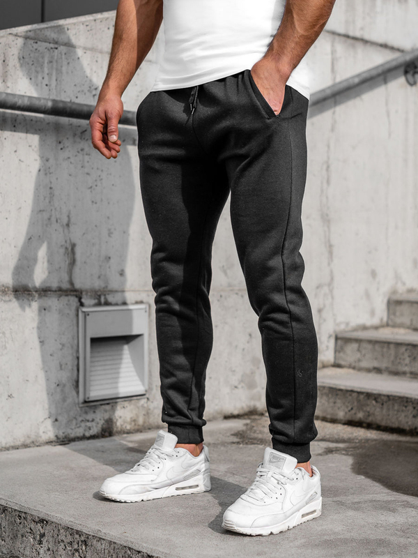 Herren Sporthose Joggers Schwarz Bolf XW01-E