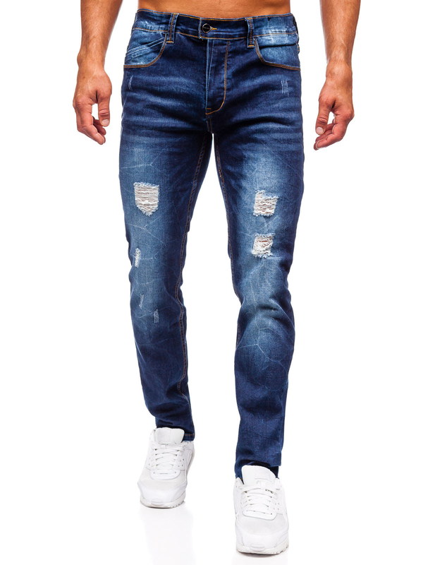 Herren Jeanshose slim fit Dunkalblau Bolf MP0017BS