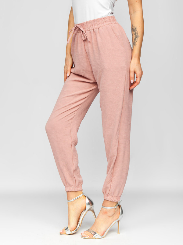 Damen Hose Jogger Pants Rosa Bolf W5071
