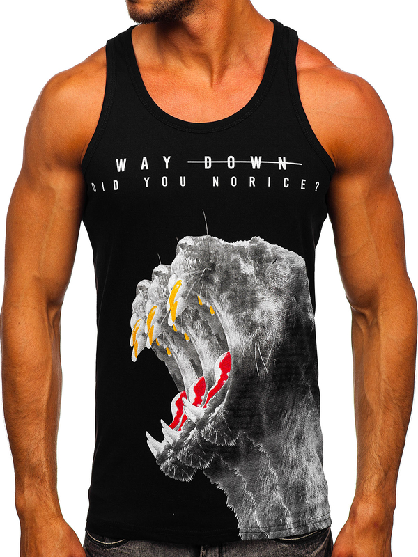 Tank Top Boxing T-Shirt Schwarz Bolf 14836