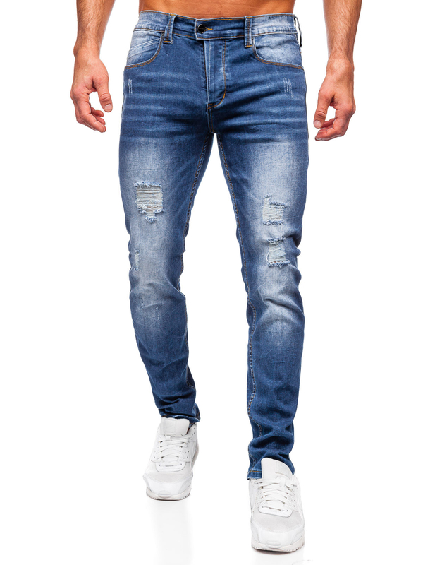 Herren Jeanshose slim fit Blau Bolf MP0017B