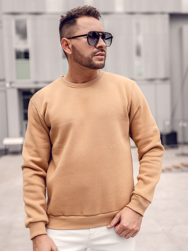 Herren Sweatshirt Braun Bolf 2001A